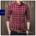 New Plaid Shirt Men′s Fashion Shirt Casual Shirt Long Sleeve Shirt Slim Fit Shirt